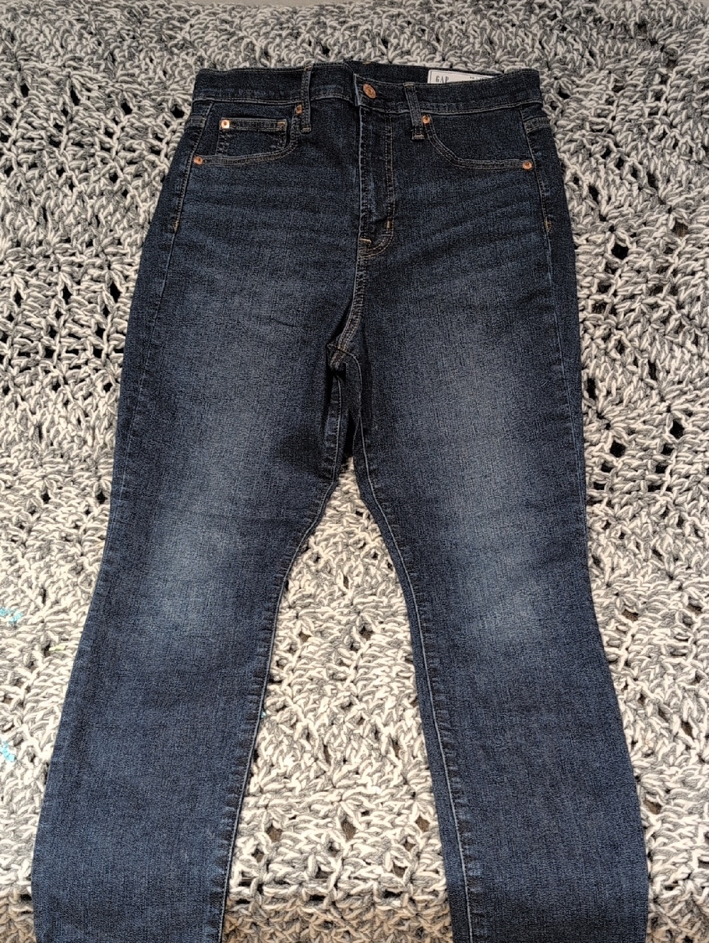 🔥 GAP Men’s Dark Wash Denim 👖 Timeless Straight‑Leg Jeans | Everyday Essential